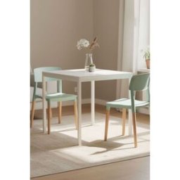 RegalosMiguel Mesa Comedor Dino 75cm - Blanco