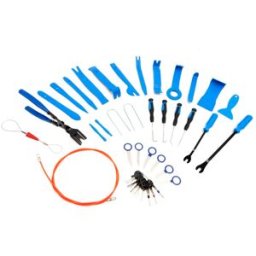 Conjunto de reparación de automóvil HBM de 42 piezas, conjunto de montaje y desmontaje para tapicería de puertas, molduras decorativas, revestimiento, radio y navegación