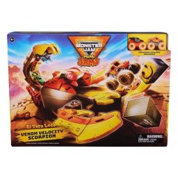 Set de juguete Spin Master Monster Jam El Toro Loco Venom Velocity Escorpión Mini Jams 1:87