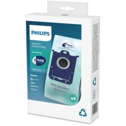 Bolsa de polvo para aspirador Philips s-bag 4 unidades 3 L sintético