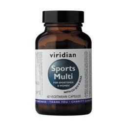 Viridian Multi Deportes para Hombres y Mujeres 60 Cápsulas Vegetales