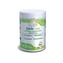 BE-LIFE Belife garlic 2000 (Ajo Desodorizado) 60 caps Bio