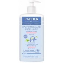 Cattier Agua Micelar Limpiadora Cara y Cuerpo Bebé 500 ml
