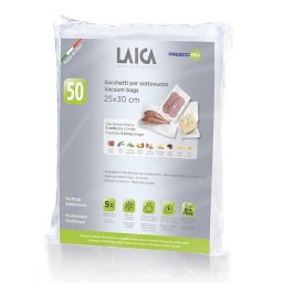 Laica VT3510 Bolsas para Envasar al Vacío 25x30cm Pack 50 Unidades