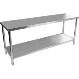 Mesa de acero inoxidable - ECO - 200 x 60 cm - 250 kg - Royal Catering 10011092