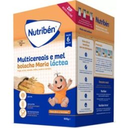 Nutribén Galleta María Multicereales y Miel 600g