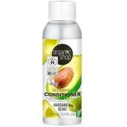 Organic Shop Acondiciona Repara Cabello Dañado Aguacate 50 ml