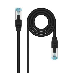 Nanocable Cable de Red Cat.7 600MHz LSZH SFTP PIMF AWG26 1m Negro