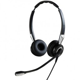 Jabra Biz 2400 II QD Duo Auriculares para Oficina Negro/Plata