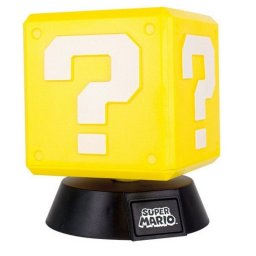 Paladone Lámpara Bloque Pregunta de Super Mario
