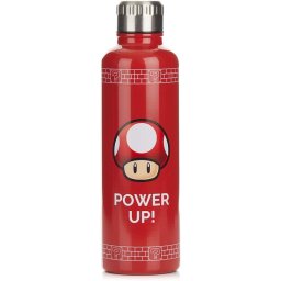 Paladone Botella Metálica Nintendo Super Mario Power Up