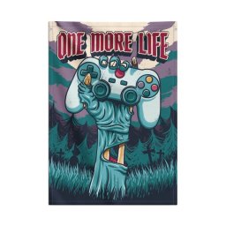 Erik Editores Banderola Decorativa Gameration One More Life