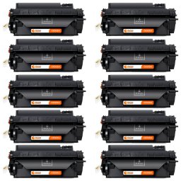 Pccom Essential HP CE505A/CF280A Tóner Compatible Negro Pack 10