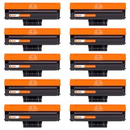 Pccom Essential Samsung MLT-D111l/MLT-D111S Tóner Compatible Negro Pack 10