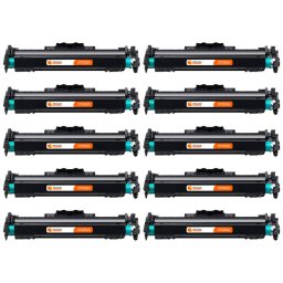 Pccom Essential Tambor Compatible con HP CF232A/32A Negro Pack 10