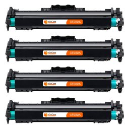 Pccom Essential Tambor Compatible HP CF232a/32a Negro Pack 4