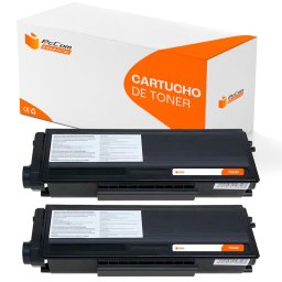 Pccom Essential Tóner Compatible Brother TN3130/TN3170/TN3230/TN3280 Negro Pack 2