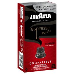 Lavazza Espresso Maestro Classico Cápsulas para Cafeteras Nespresso Caja de 10 Unidades