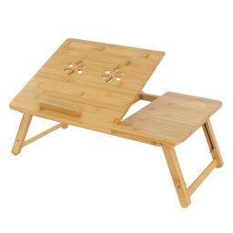 Ml-Design Soporte para Ordenador Portátil Para Cama Bambú