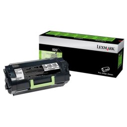 Cartucho de Tóner Original Lexmark 522 Negro