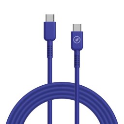 Muvit For Change Cable USB-C a USB-C 3A/60W 1.2m Azul