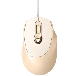 Kinsi V2 Ratón Oficina de Negocios Beige