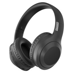Kinsi H&SV5 Auriculares Inalámbricos Bluetooth/Jack3.5/USB-C/Tarjeta TF Negros
