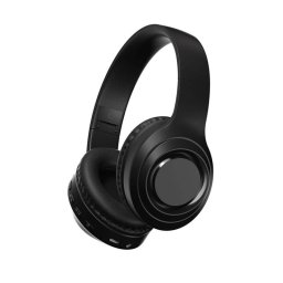 Kinsi V9 Auriculares Gaming con Cable/Bluetooth/Jack3.5/Tarjeta TF Negros