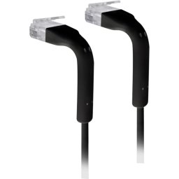 Ubiquiti U-CABLE-PATCH-RJ45-BK Cable de Red RJ45 Cat6 22cm Negro