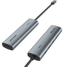 Docking USB-C Vention TGGHB 5 en 1 HDMI 4K USB 3.0 PD 100W