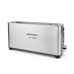 Tostadora Orbegozo TO 6030 Acero Inoxidable 6 Intensidades 1050W Bandeja Recogemigas