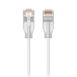 Cable de red Ubiquiti UACC-Cable-Patch-EL-5M-W Cat6 5m RJ-45 Translúcido Blanco PoE++