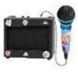 Karaoke portátil con amplificador 5W y micrófono, compatible multimedia, portátil