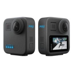 Cámara Deportiva GoPro MAX 360 18 MP Sensor Avanzado 6K Ultra HD Estabilizador WiFi GPS Táctil
