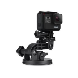 Soporte de ventosa para cámaras GoPro, montaje universal, plástico, 204 g, negro