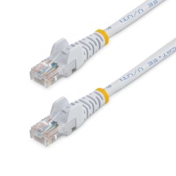 Cable de red StarTech 1m Cat5e UTP RJ45 Snagless blanco PoE