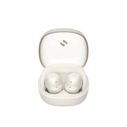 Auriculares Havit 6939119068028 inalámbricos True Wireless Stereo TWS Bluetooth 5.3 con Cancelación de Ruido, Micrófono y Modo Gaming Beige