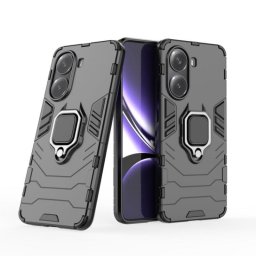Funda para móvil Max Power Digital Magnética Anillo TPU Polic arbonato Negra para Xiaomi Poco X7 Pro
