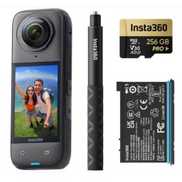Insta360 X4 Adventure Bundle Cámara para Deportes 360º Sensor CMOS 8K WiFi Bluetooth