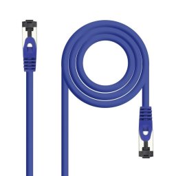Cable de red Nanocable 10.20.2002-BL Cat.8.1 SSTP AWG26 2m Azul con conectores RJ45