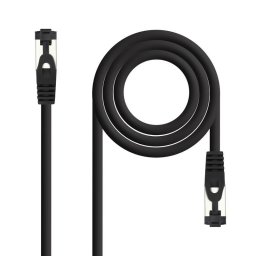 Cable de red Nanocable 10.20.2001-BK Cat8.1 SSTP AWG26 1 m Negro LSZH