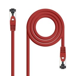 Cable de red Nanocable 10.20.2000-L30-R Cat.8.1 SSTP 0,3 m Rojo LSZH