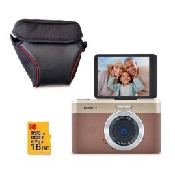 Cámara Compacta Agfaphoto Pixpro C1 13MP Zoom 4x USB-C Kit Completo