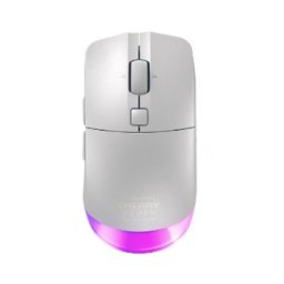 Ratón CHERRY XTRFY M50 Wireless Triple Conectividad 12000 DPI Blanco RGB ergonómico