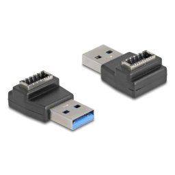 Cambiador de género DeLock 67236 USB Type-A macho a USB Type-E hembra 10 Gbps