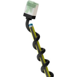 Cable de red Goobay 74356 Cat 8.1 5 m ultraflexible negro