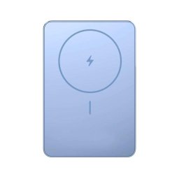 Batería externa Xiaomi Super Slim Magnetic Power Bank 5000 mAh carga rápida MagSafe azul