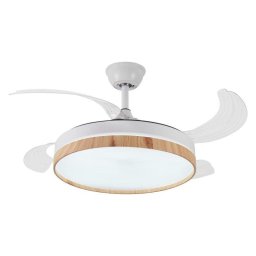 Ventilador de techo Purline CEILY BRISE LWD con luz LED y aspas retráctiles 107 cm