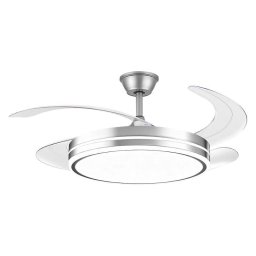 Ventilador de Techo Purline CEILY BRISE SL Diámetro 107cm Color Plateado