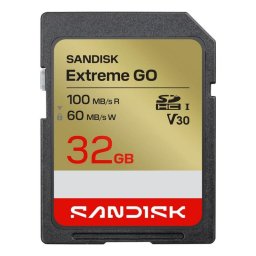 Tarjeta SD SanDisk Extreme GO 32 GB UHS-I 100 MB/s Clase V30